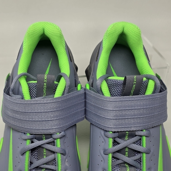 Nike Savaleos Weightlifting Shoes Mens Size 7 CV5708-401 Gray Green Black New main image 10